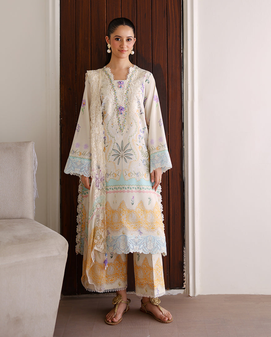 Glowleaf Organza Women Clothing - Roheenaz - 4