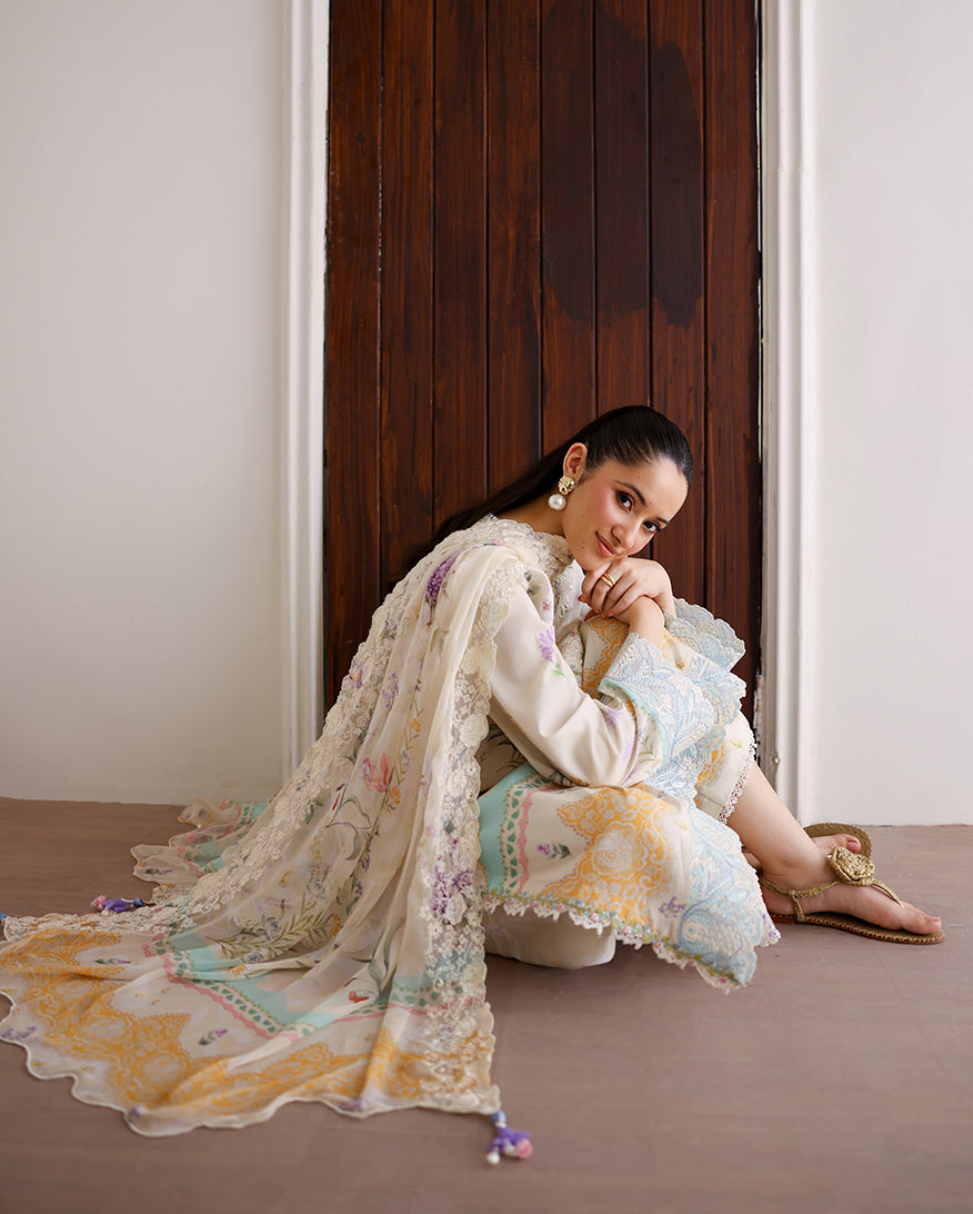 Glowleaf Organza Women Clothing - Roheenaz - 5