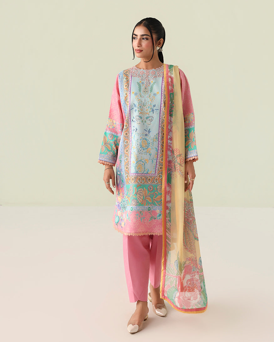 Golden Hour Organza Women Clothing - Roheenaz - 5