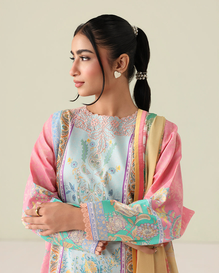 Golden Hour Organza Women Clothing - Roheenaz - 4
