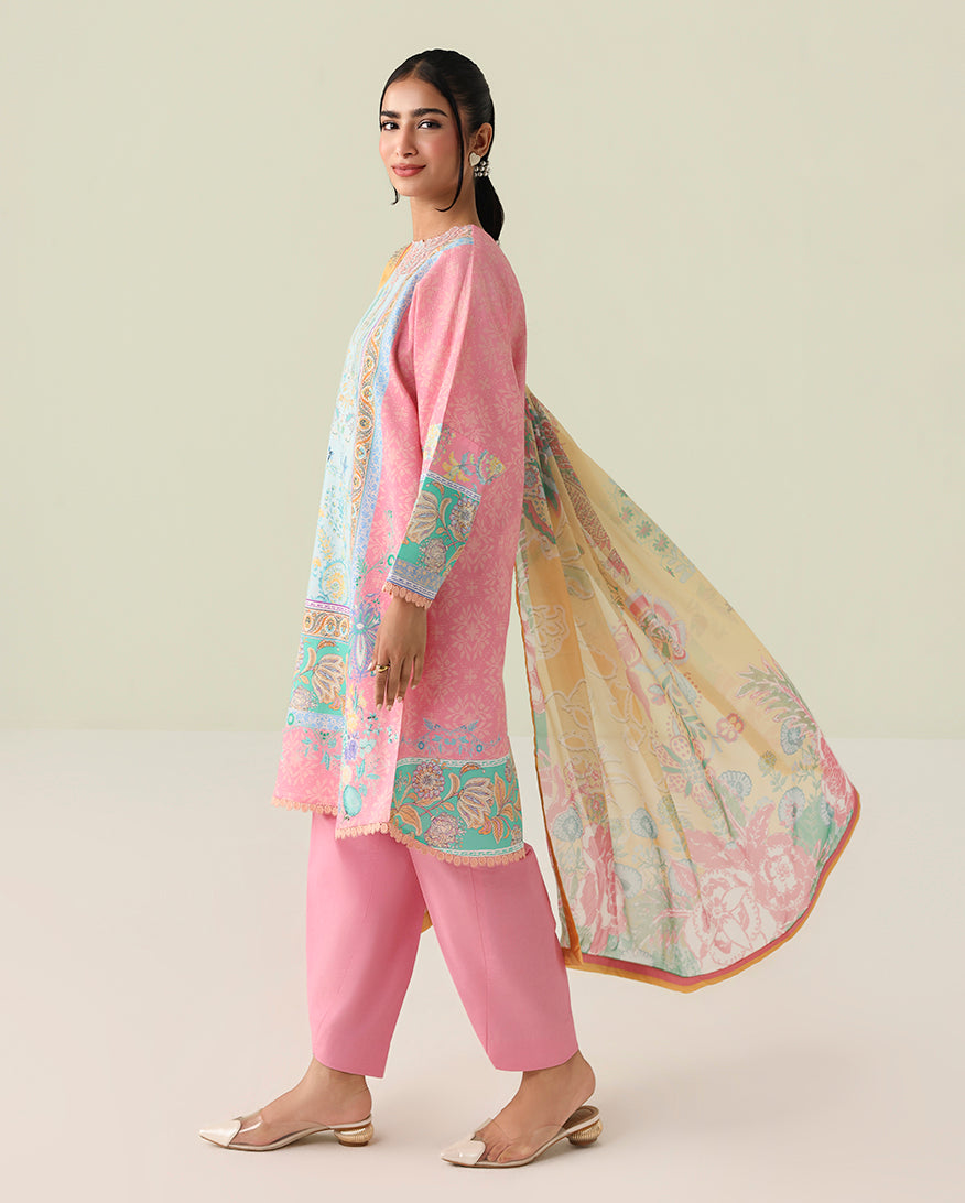 Golden Hour Organza Women Clothing - Roheenaz - 2