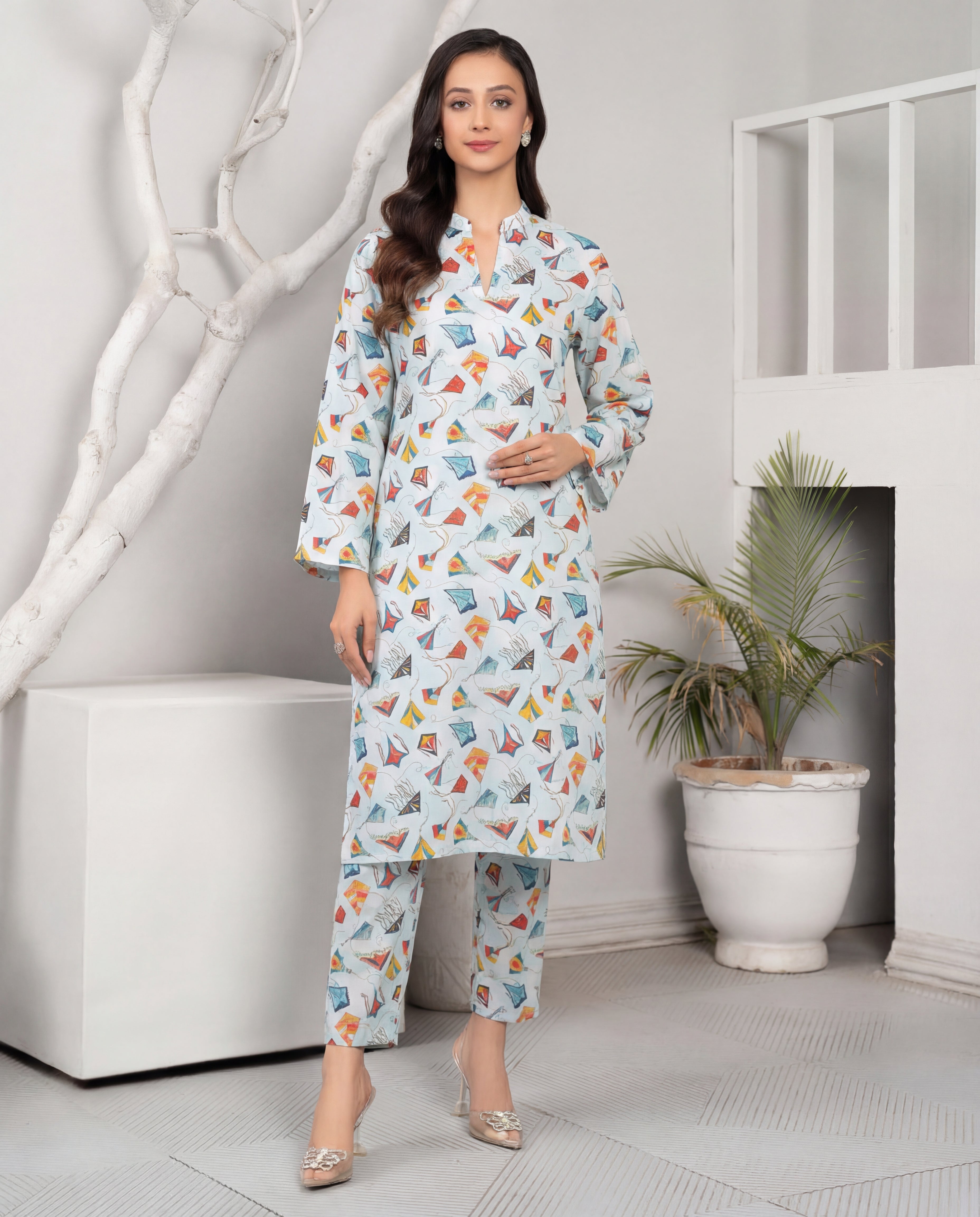 Guddi Premium Fabric Pakistani Casuals Dresses - Sahiba-clothing - 1