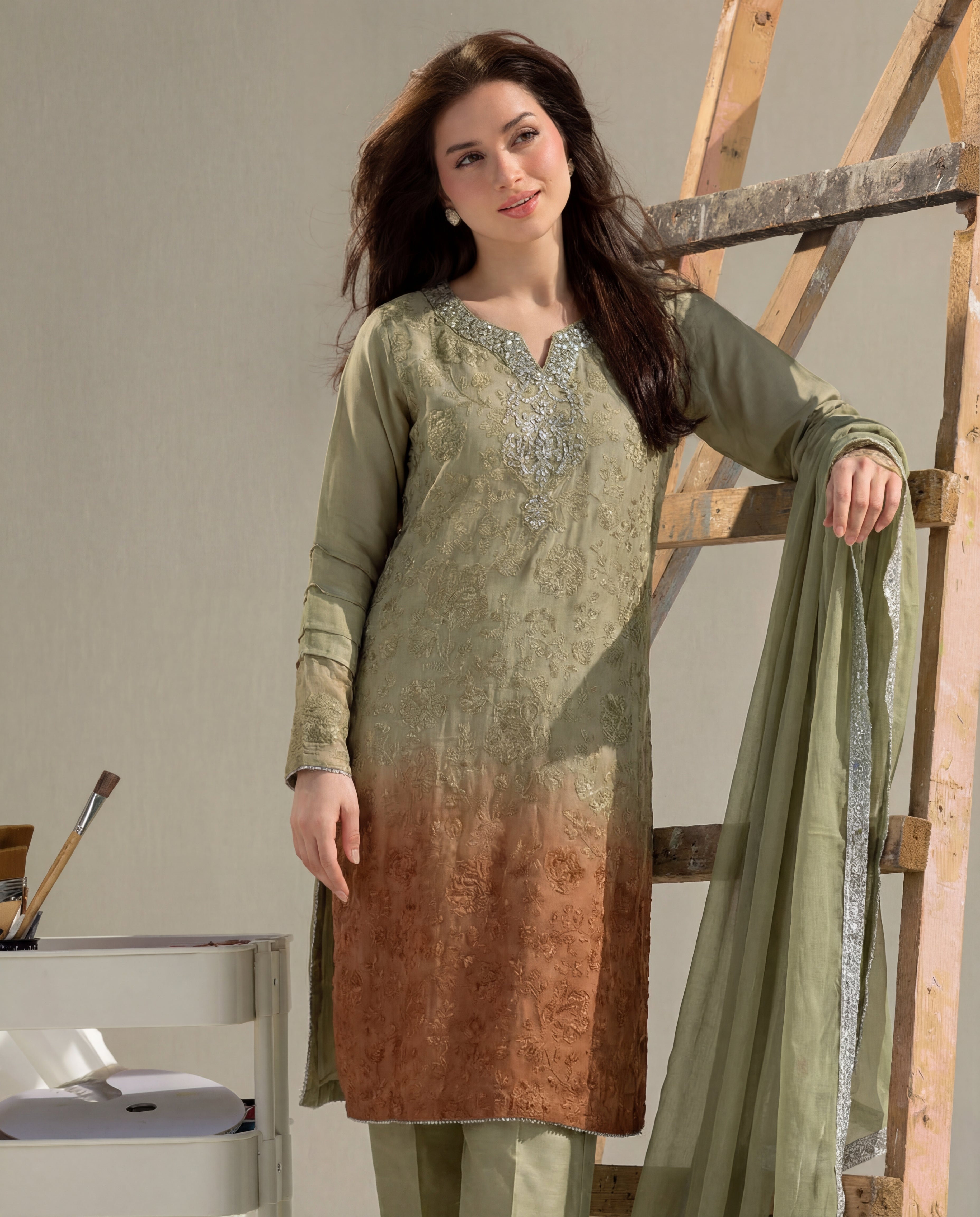 Gulpari Premium Fabric Pakistani Summer Dresses - Sahiba-clothing - 3