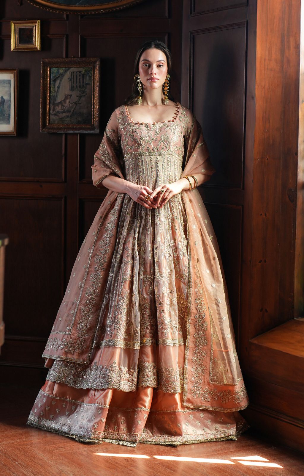 HAZE Organza Pakistani Formal Dresses