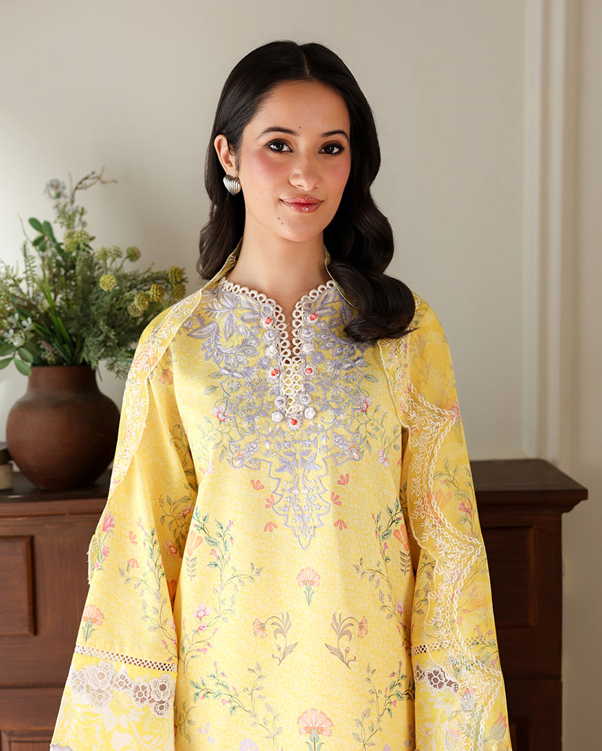 Honey Haze Organza Women Clothing - Roheenaz - 3