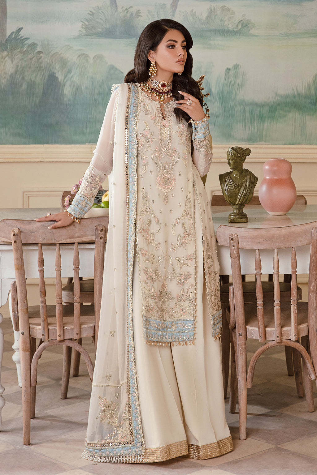 Shafaq Embroidered Pakistani Dress