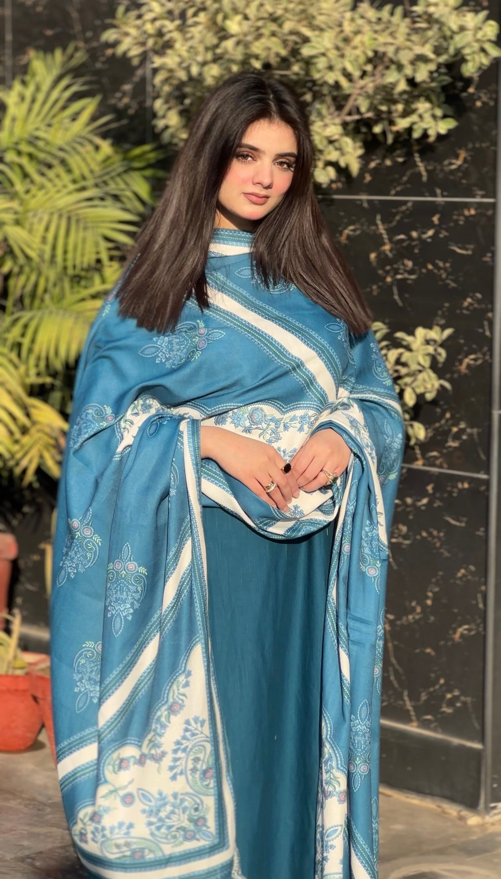 Roam Zinc Premium Fabric Pakistani Winter Dresses - Sahiba-clothing - 4