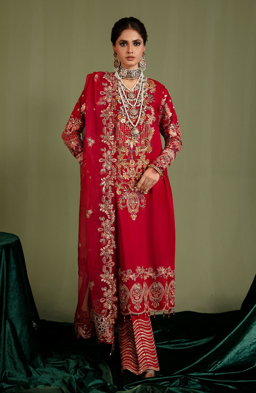 NR 08 Ulfat Pakistani Designer Dress