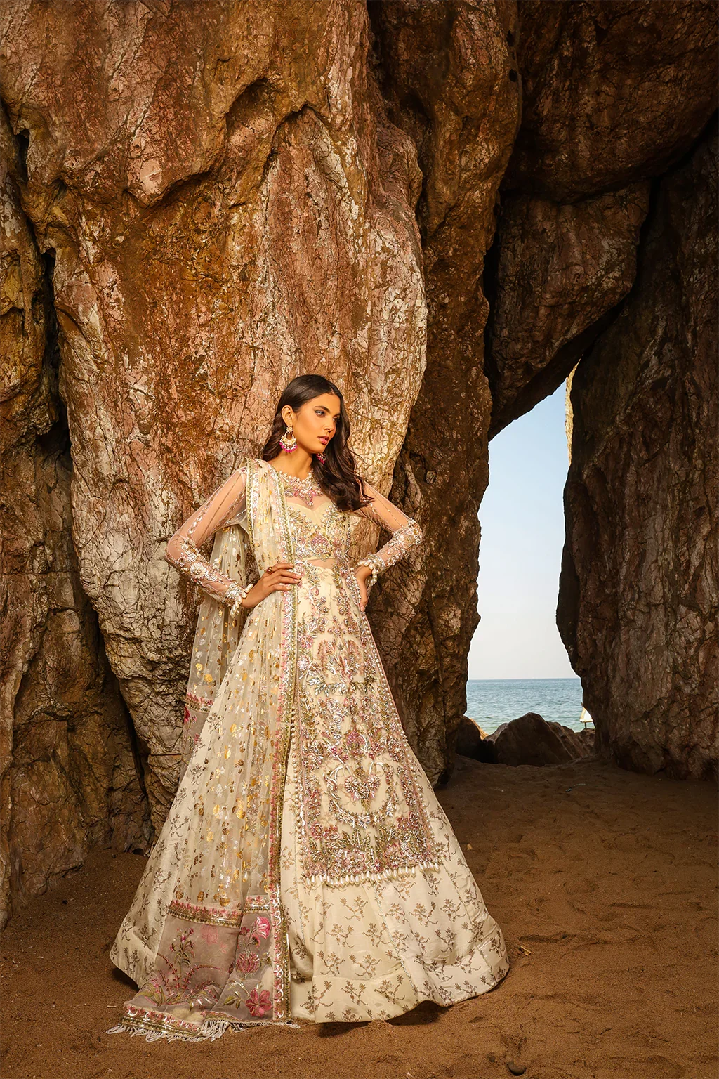 DELIA Embroidered Pakistani Dress