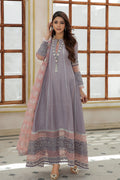 NORAH Korean Raw Silk Pakistani Casuals Dresses