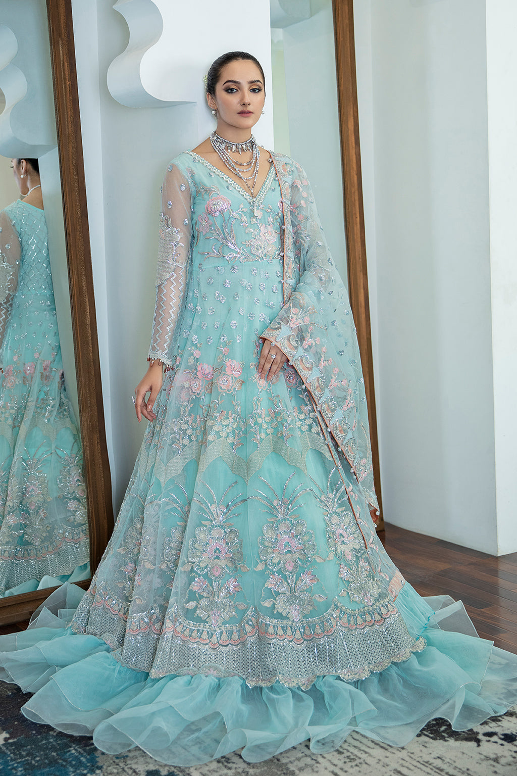 Albino 06 Organza Pakistani Formal Dresses