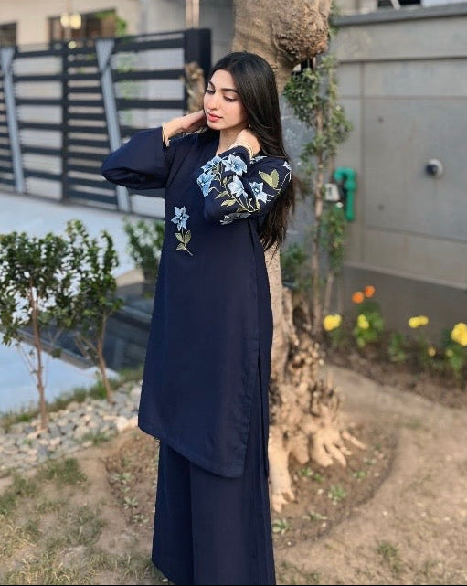 Miray Premium Fabric Pakistani Winter Dresses - Sahiba-clothing - 2