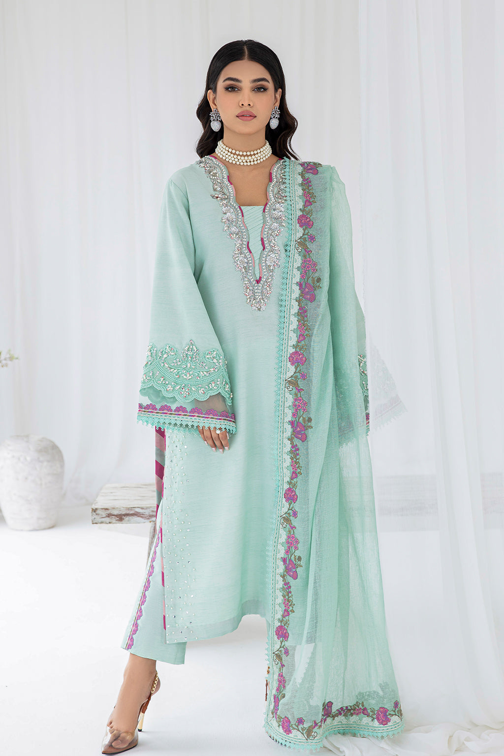 Nerine Embroidered Pakistani Dress