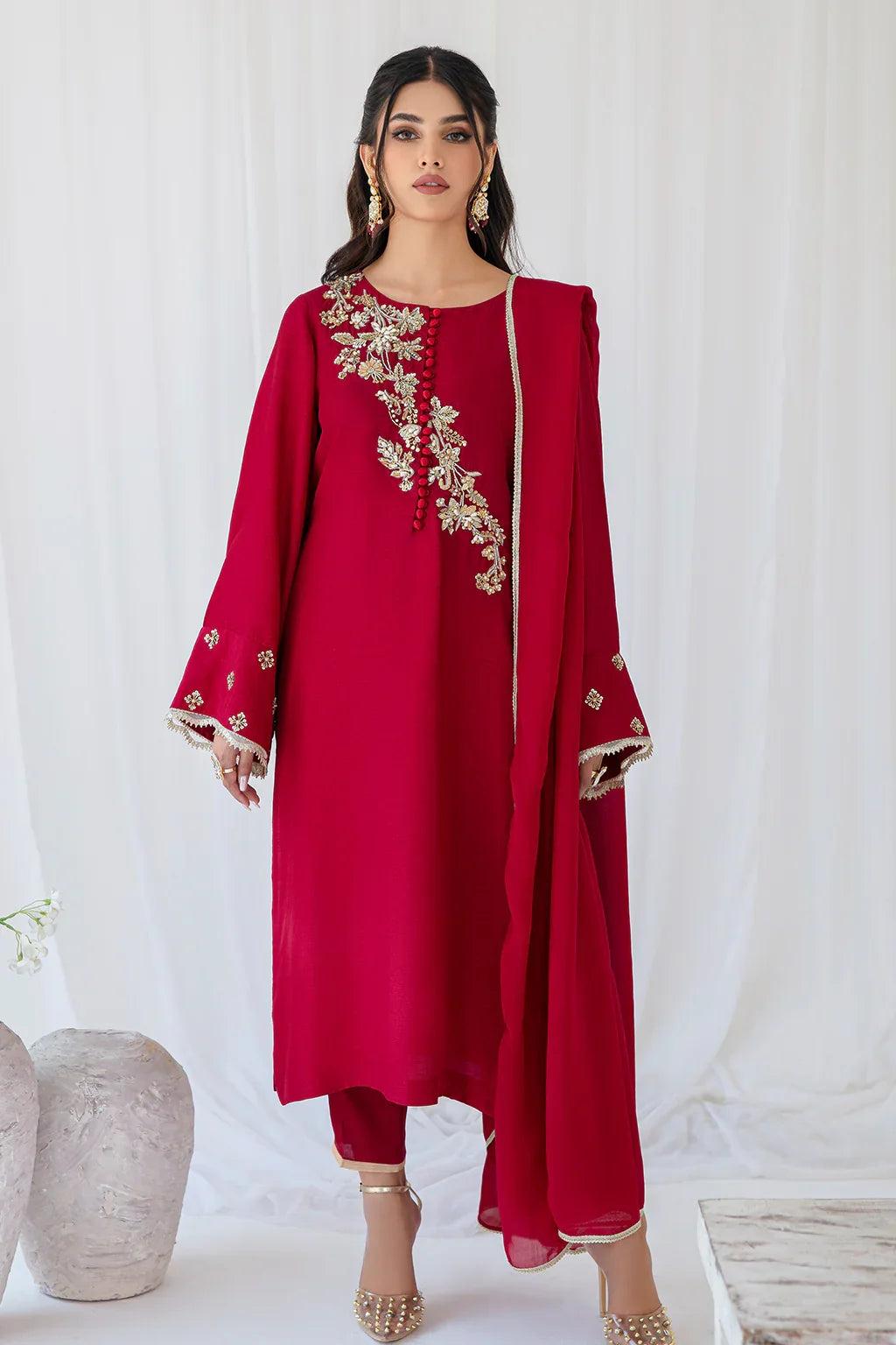 Celosia Embroidered Pakistani Dress