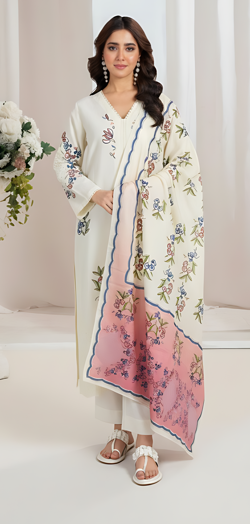 Imroz Premium Fabric Pakistani Winter Dresses - Sahiba-clothing - 1