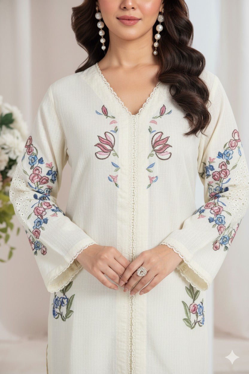 Imroz Premium Fabric Pakistani Winter Dresses - Sahiba-clothing - 2