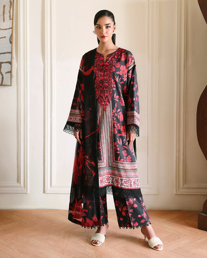 Iris Garden Organza Women Clothing - Roheenaz - 1