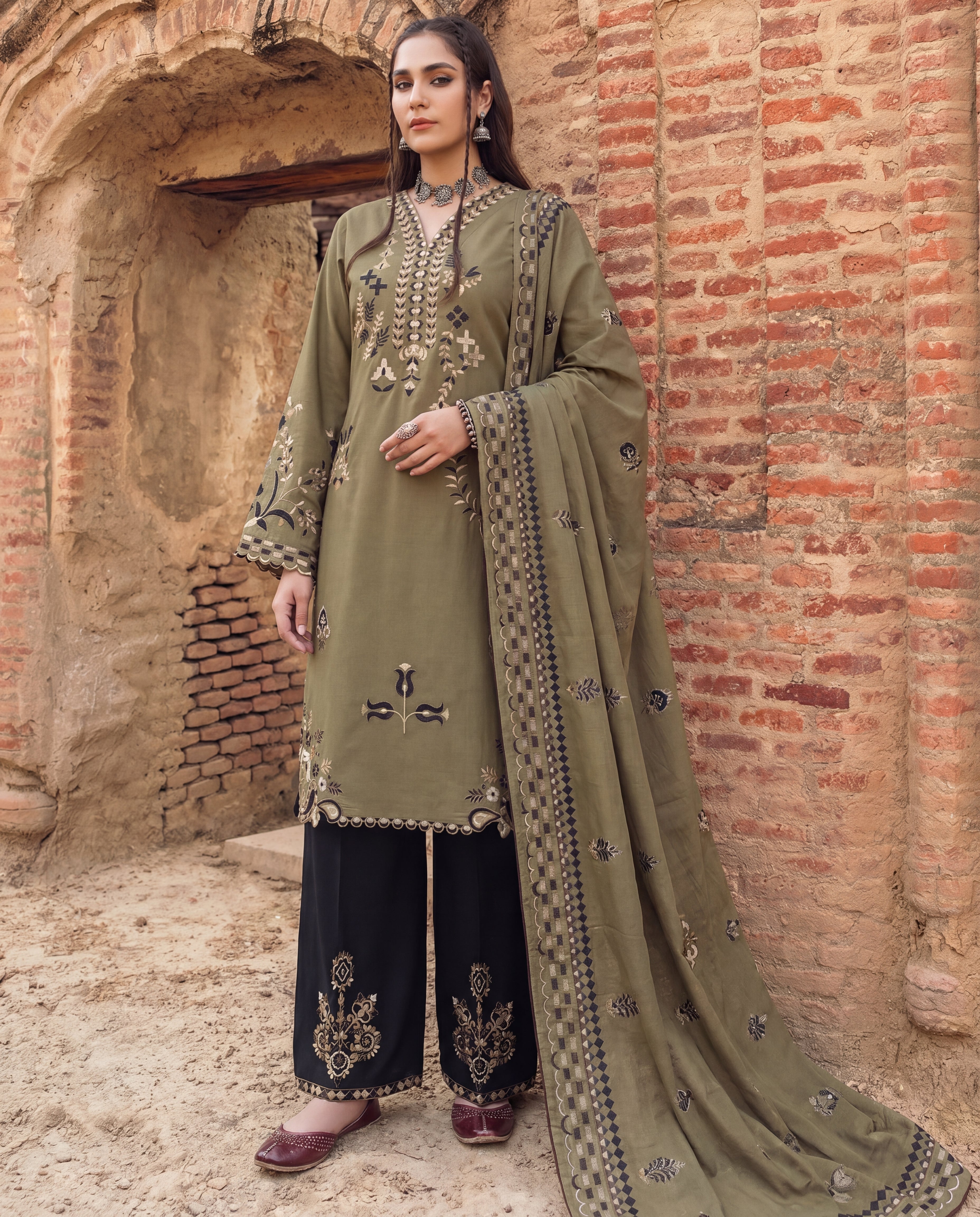 Ishwa Premium Fabric Pakistani Summer Dresses - Sahiba-clothing - 6