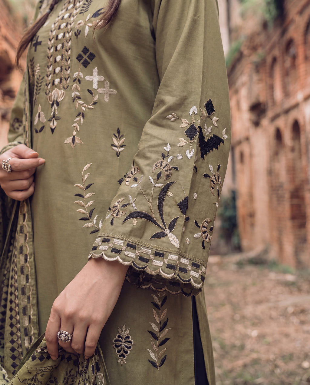 Ishwa Premium Fabric Pakistani Summer Dresses - Sahiba-clothing - 3