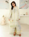 Ivory Sonata Organza Women Clothing - Roheenaz - 1