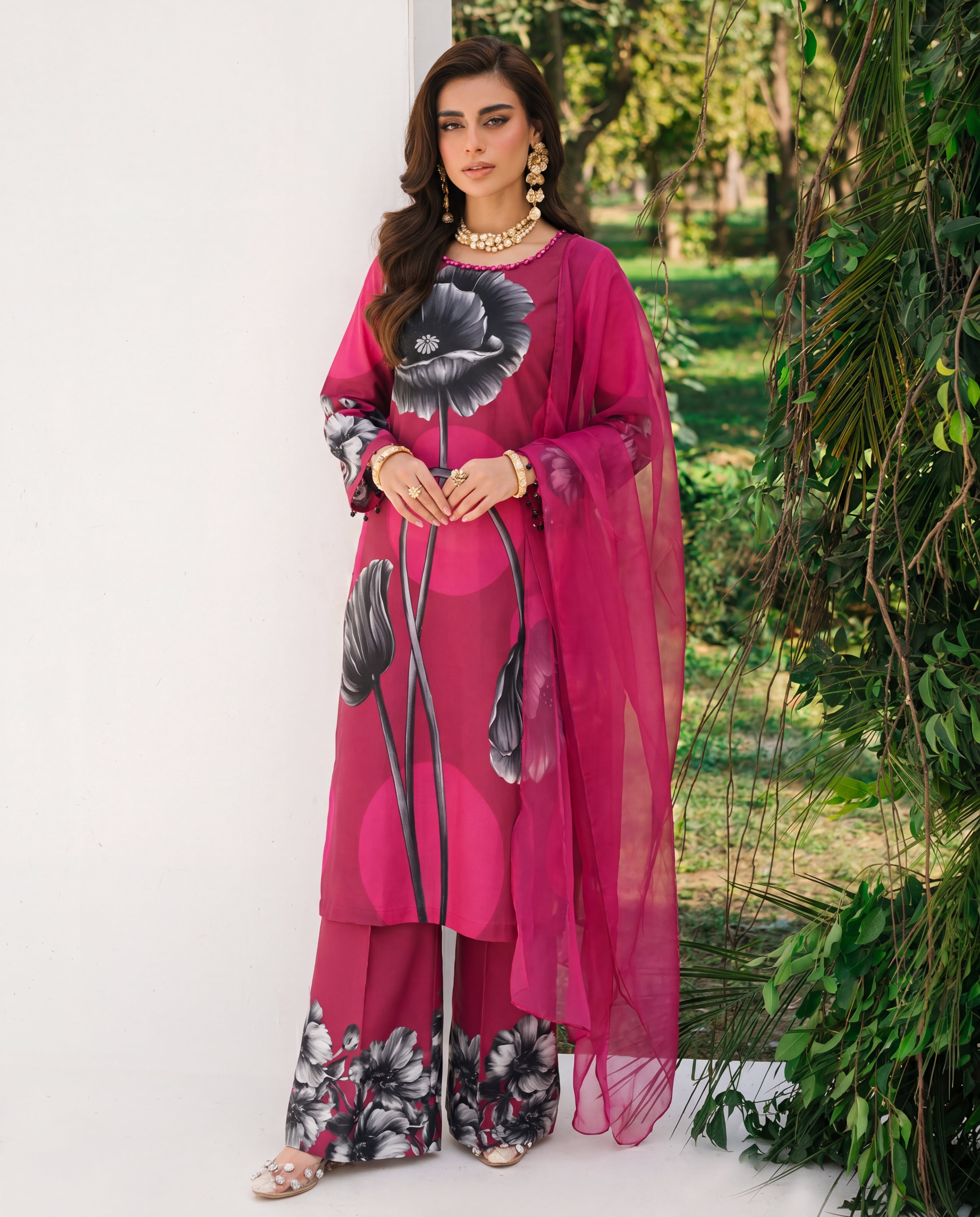Janaan Premium Fabric Pakistani Summer Dresses - Sahiba-clothing - 7