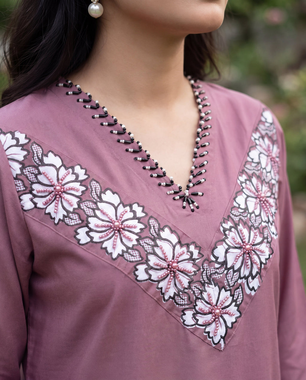 Kulsoom Falsa Premium Fabric Pakistani Summer Dresses - Sahiba-clothing - 4