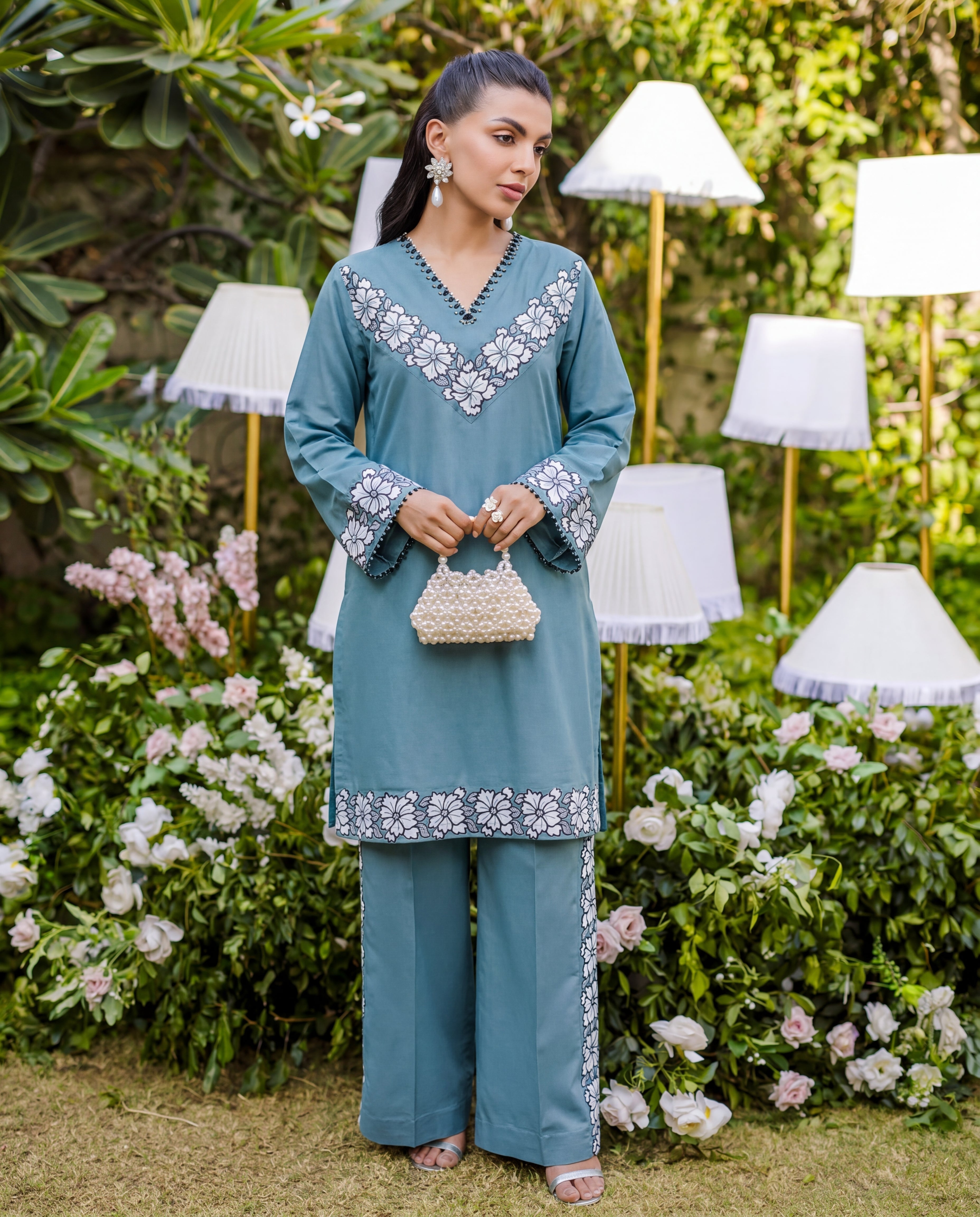 Kulsoom Premium Fabric Pakistani Summer Dresses - Sahiba-clothing - 1