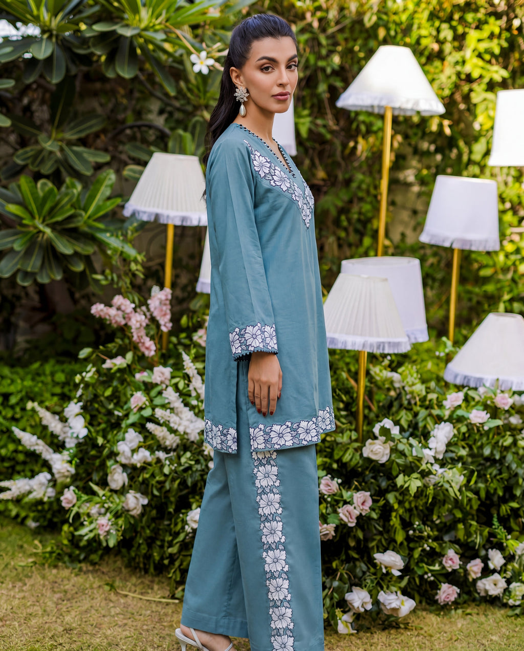 Kulsoom Premium Fabric Pakistani Summer Dresses - Sahiba-clothing - 7