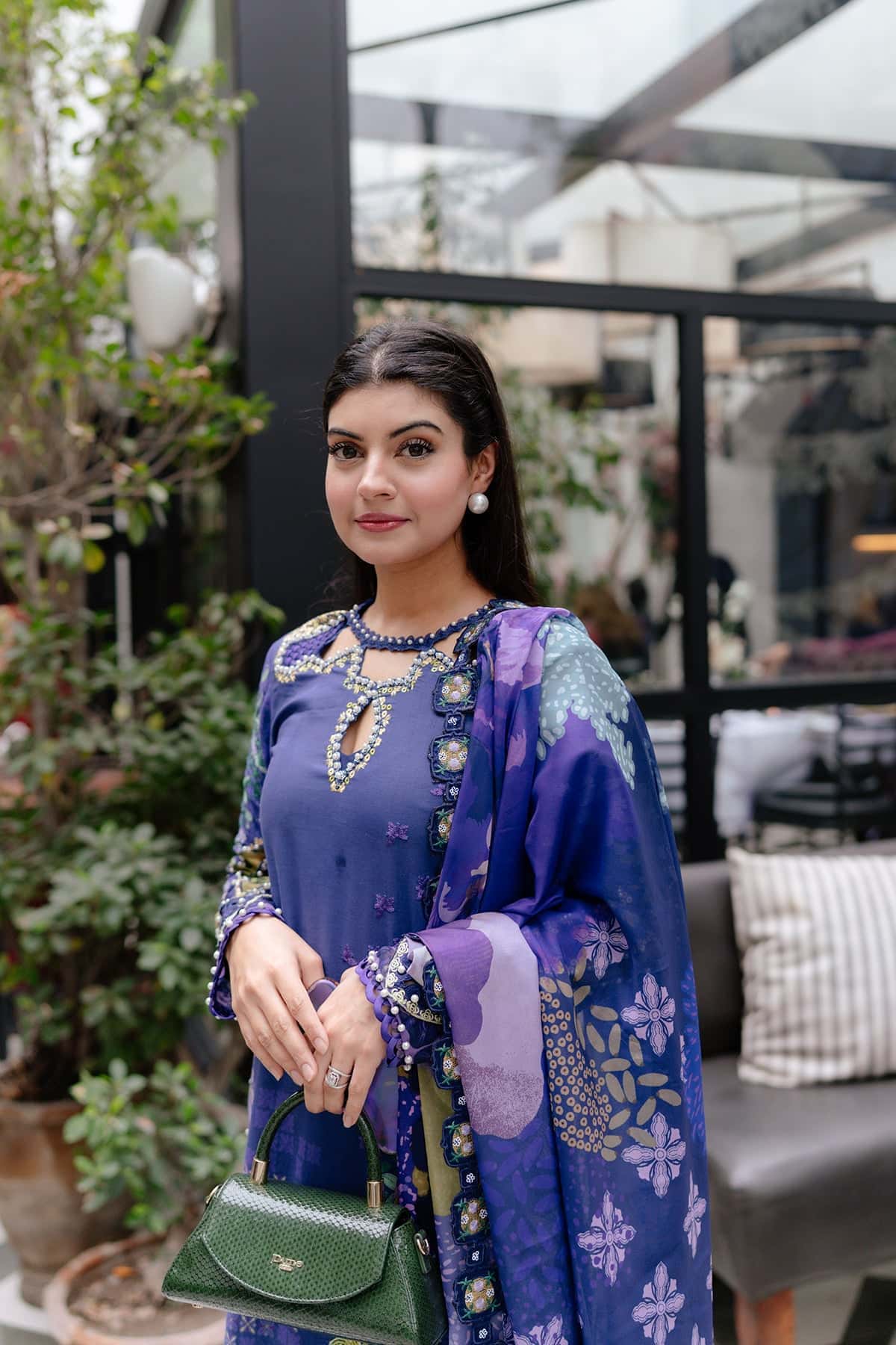 Lumora Organza Pakistani Summer Dresses - Afrozeh - 3