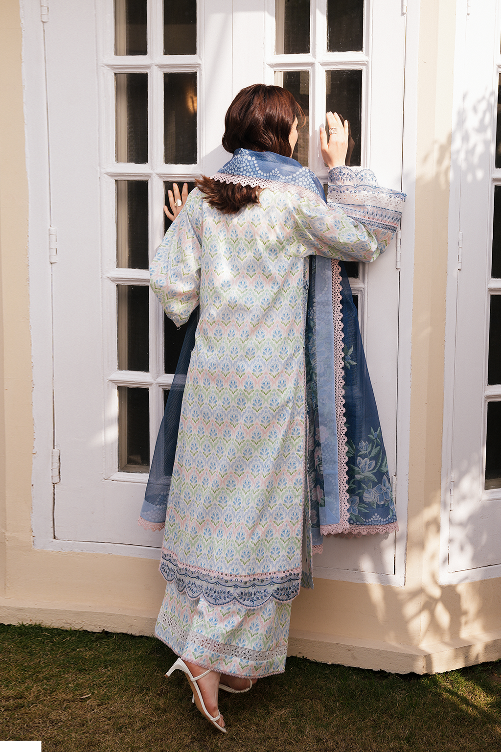 Sova Organza Pakistani Summer Dresses - Afrozeh - 2