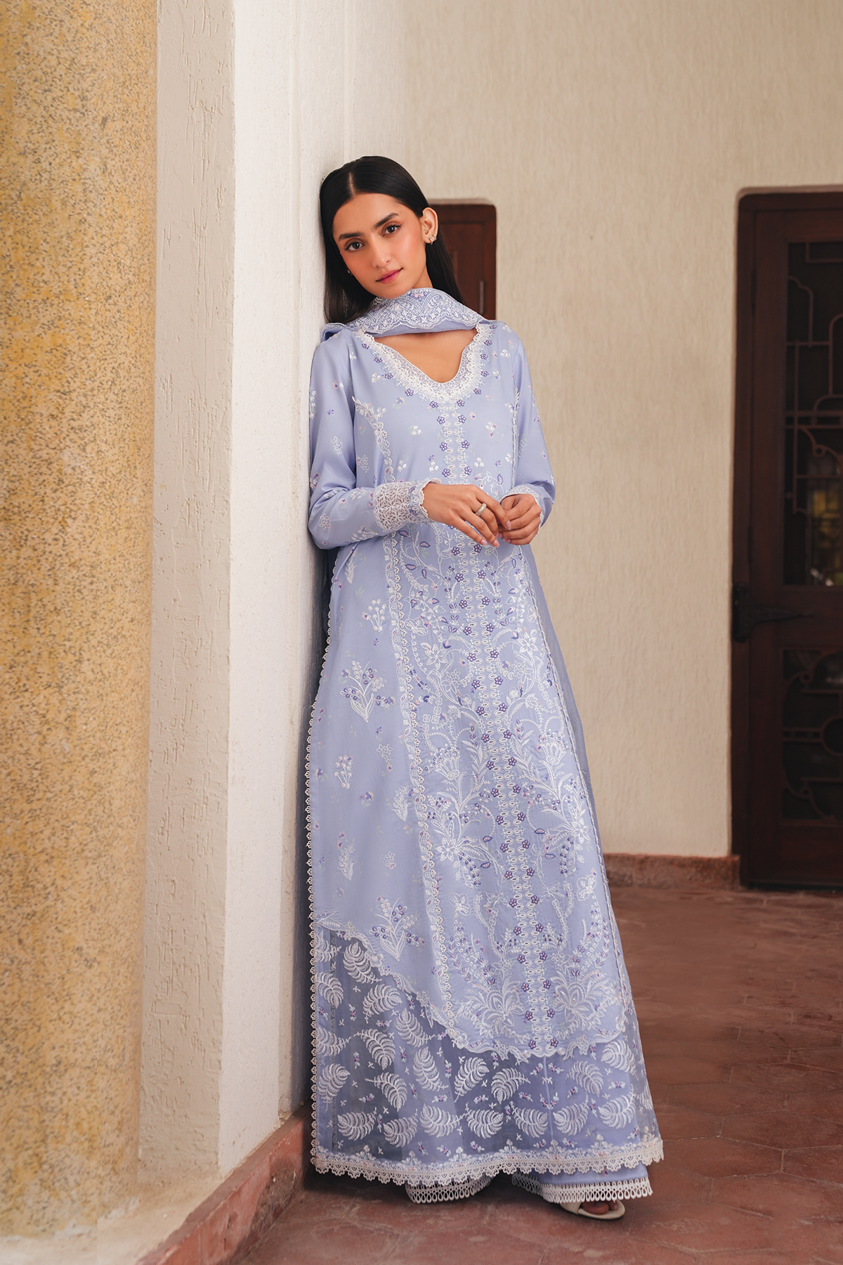 KHOYA Lawn Pakistani Summer Dresses - Afrozeh - 1