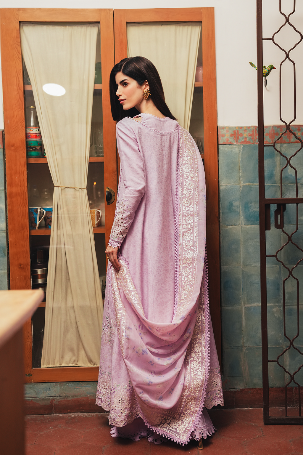 GUL MISRI Jacquard Pakistani Summer Dresses - Afrozeh - 2