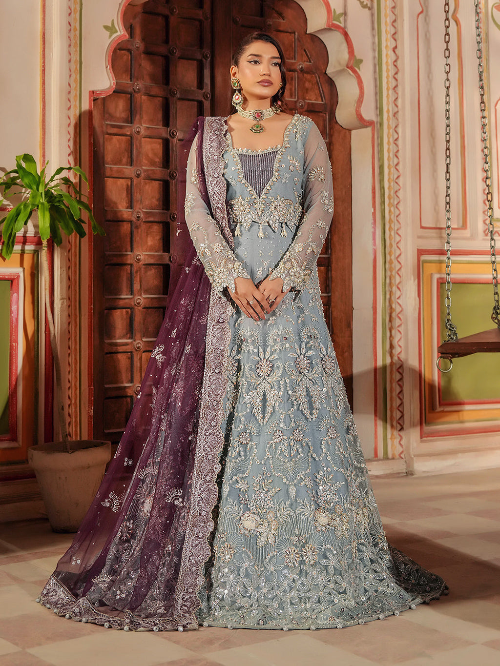 Zarqaa - LD 13 Premium Fabric Pakistani Formal Dresses