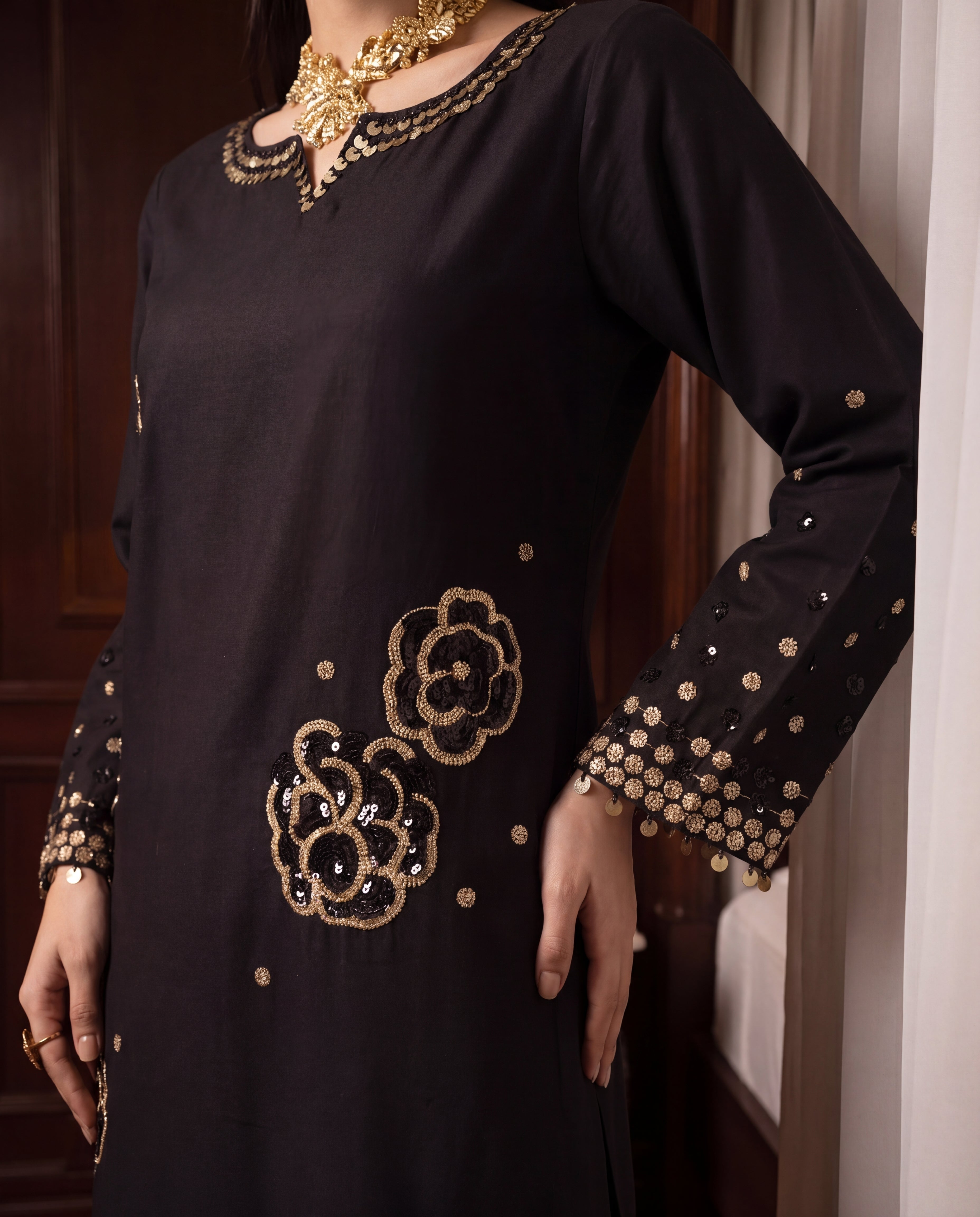 Leora Premium Fabric Pakistani Summer Dresses - Sahiba-clothing - 2