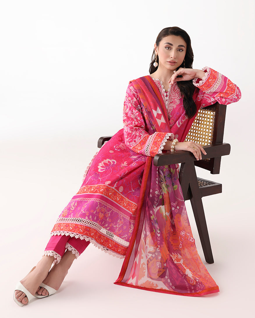 Lumina Organza Women Clothing - Roheenaz - 6