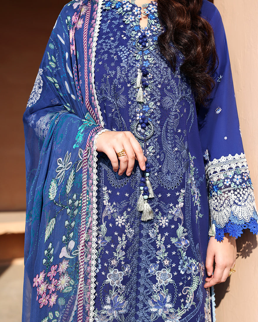 Lunara Organza Women Clothing - Roheenaz - 5