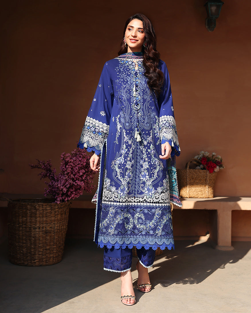 Lunara Organza Women Clothing - Roheenaz - 7