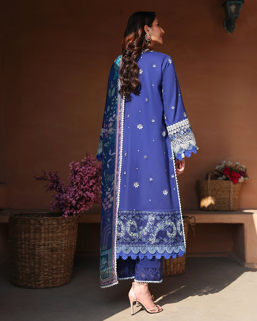 Lunara Organza Women Clothing - Roheenaz - 3