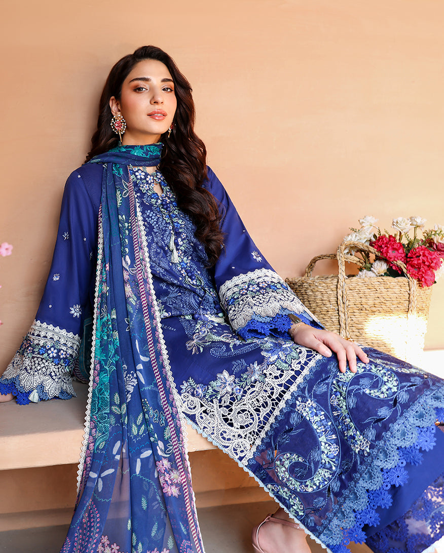 Lunara Organza Women Clothing - Roheenaz - 4