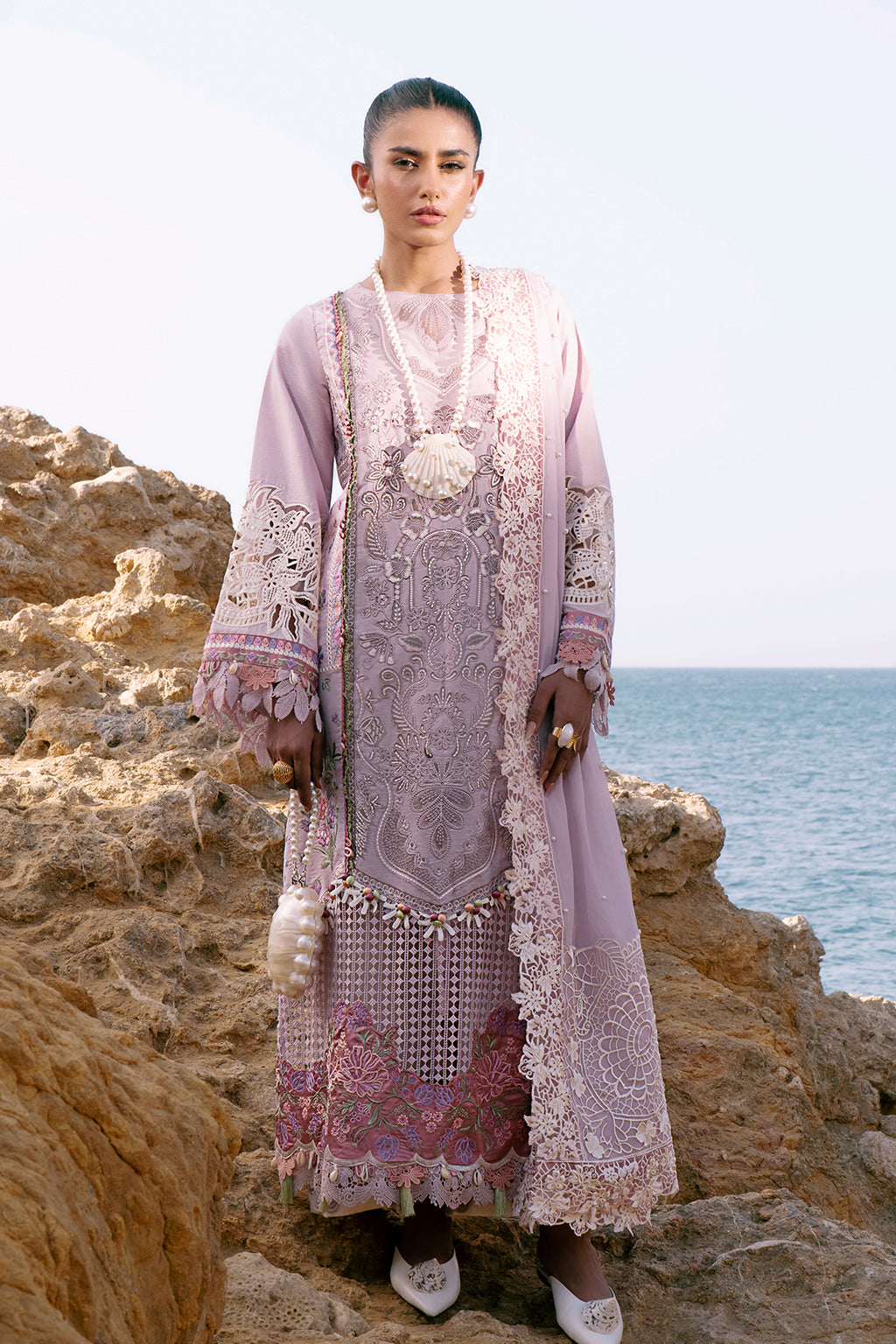 Luxe Embroidered Pakistani Dress