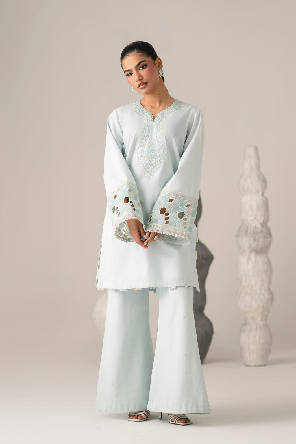 Eclipse Cotton Pakistani Summer Dresses - Akbar Aslam - 1