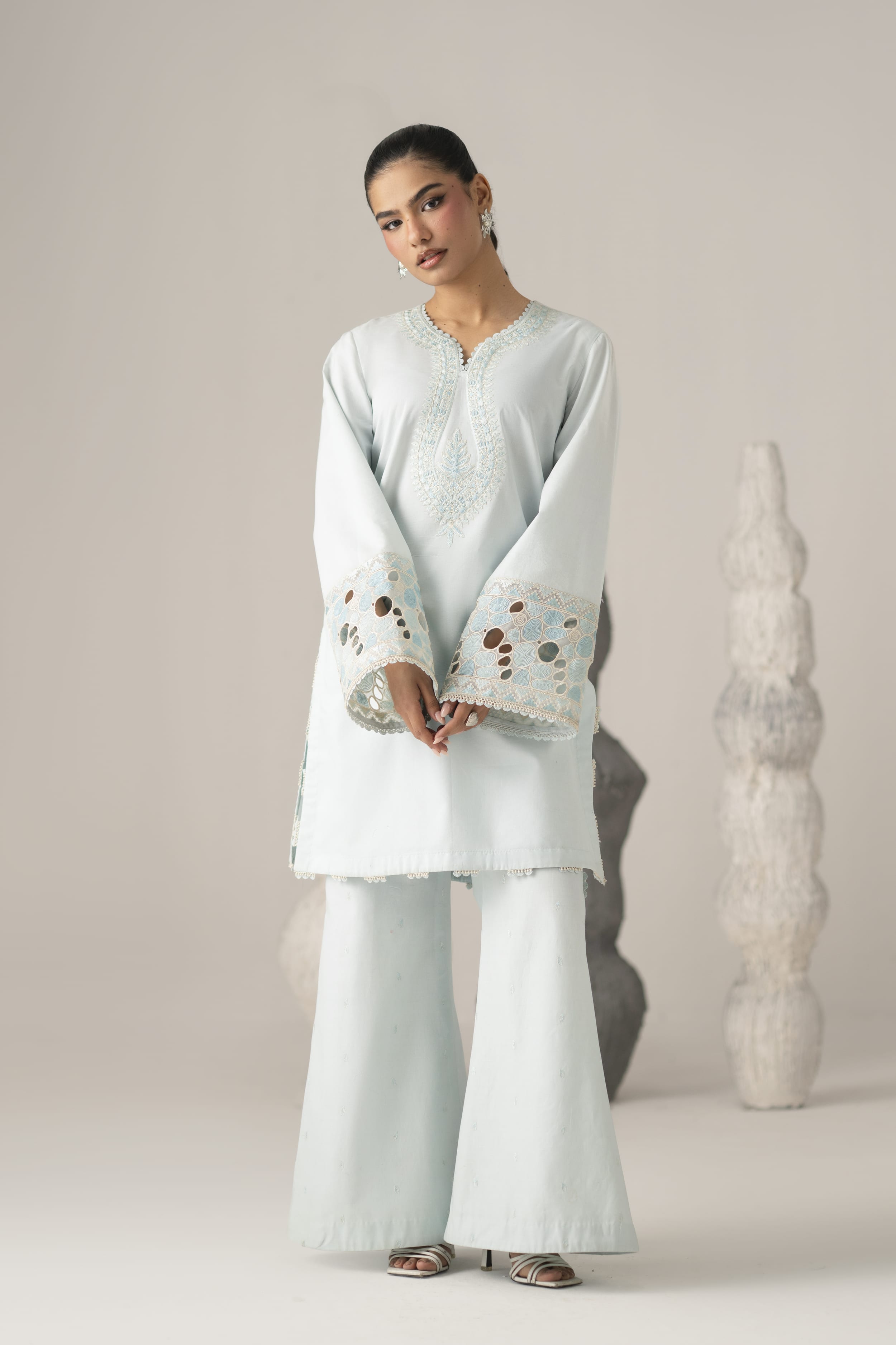 Eclipse Cotton Pakistani Summer Dresses - Akbar Aslam - 1