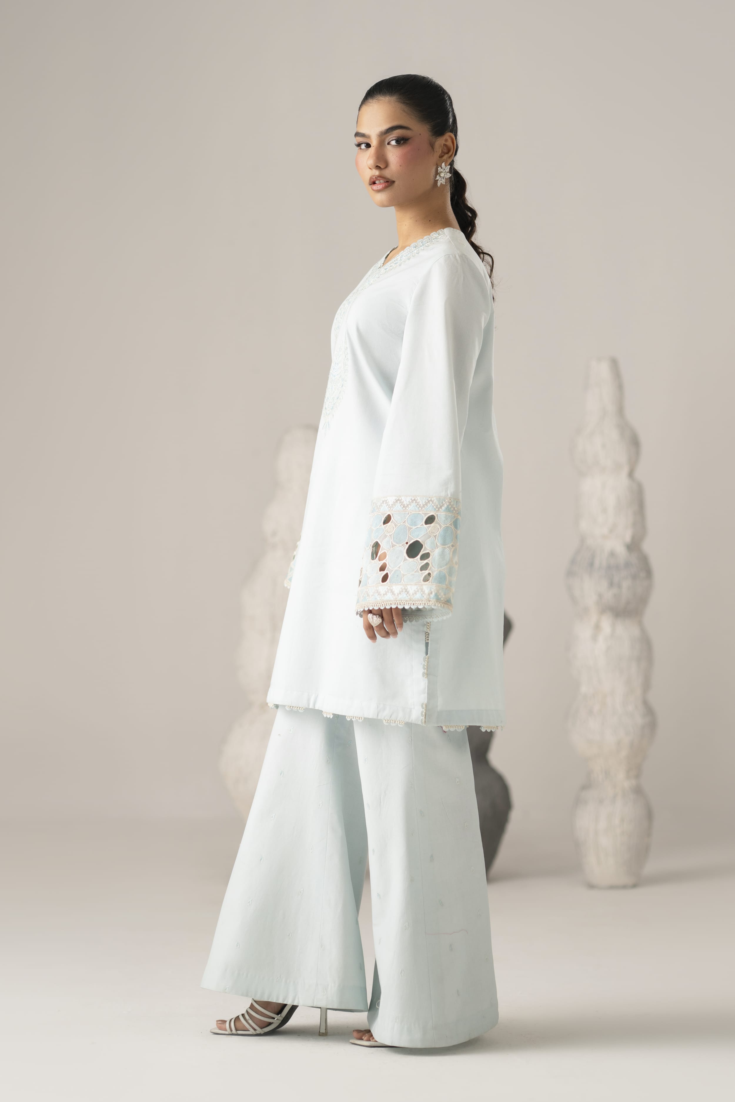 Eclipse Cotton Pakistani Summer Dresses - Akbar Aslam - 3