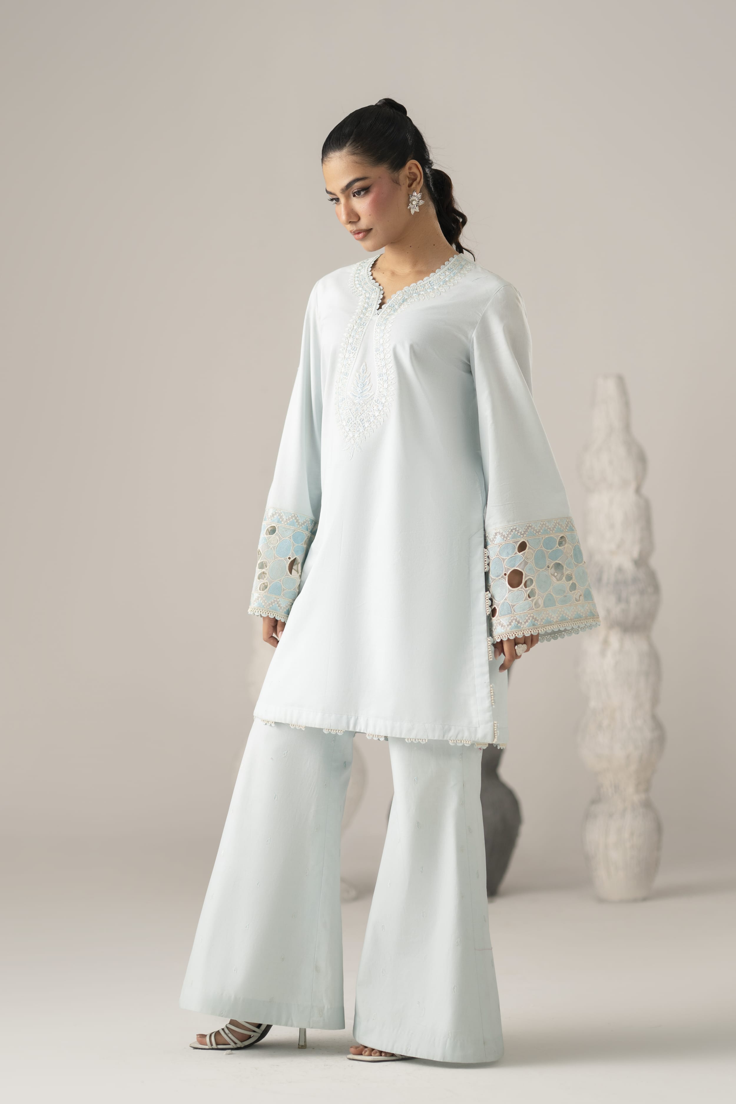 Eclipse Cotton Pakistani Summer Dresses - Akbar Aslam - 5