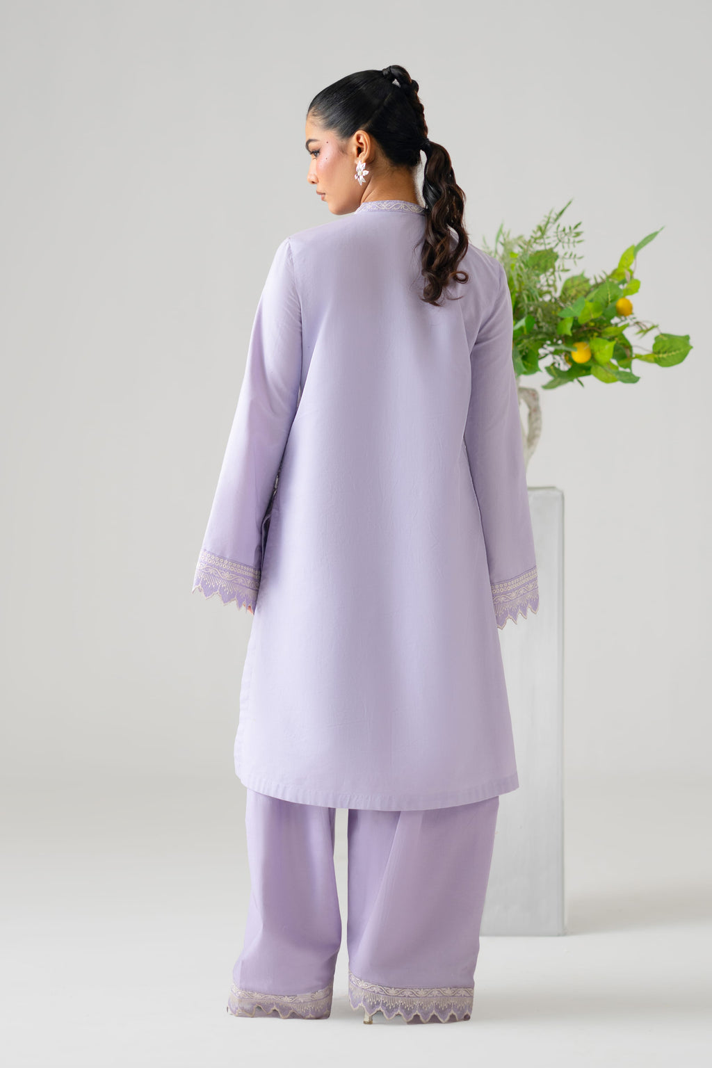 Luna Cotton Pakistani Summer Dresses - Akbar Aslam - 3