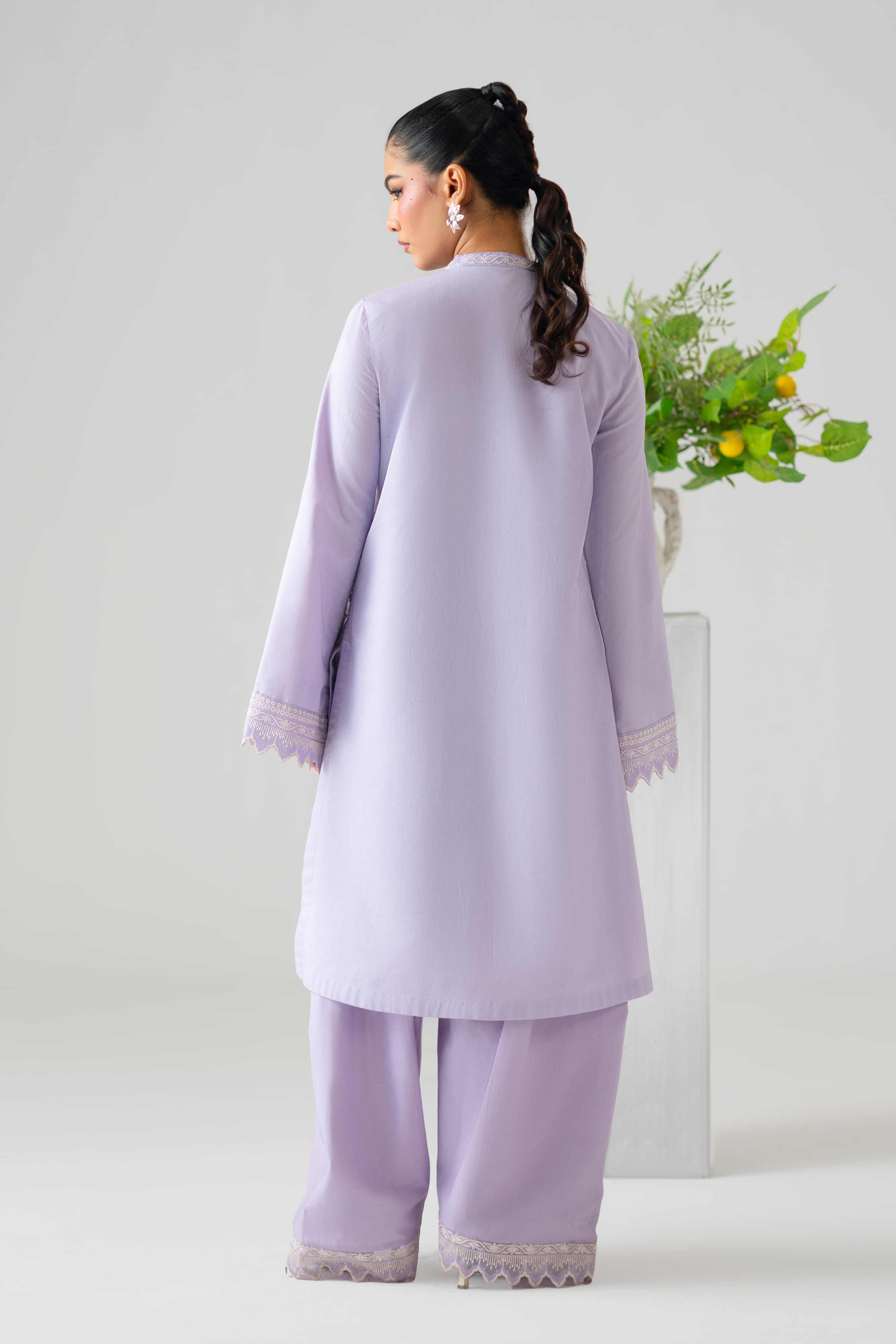 Luna Cotton Pakistani Summer Dresses - Akbar Aslam - 3