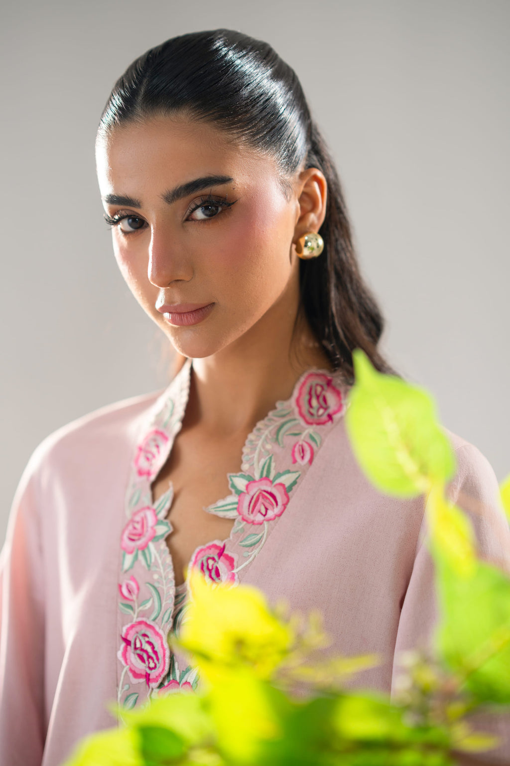 Canary Cotton Pakistani Summer Dresses - Akbar Aslam - 8