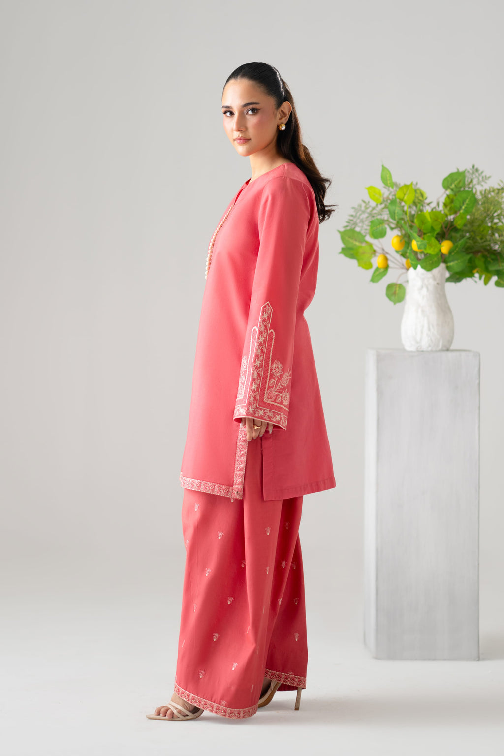 Amani Cotton Pakistani Summer Dresses - Akbar Aslam - 3