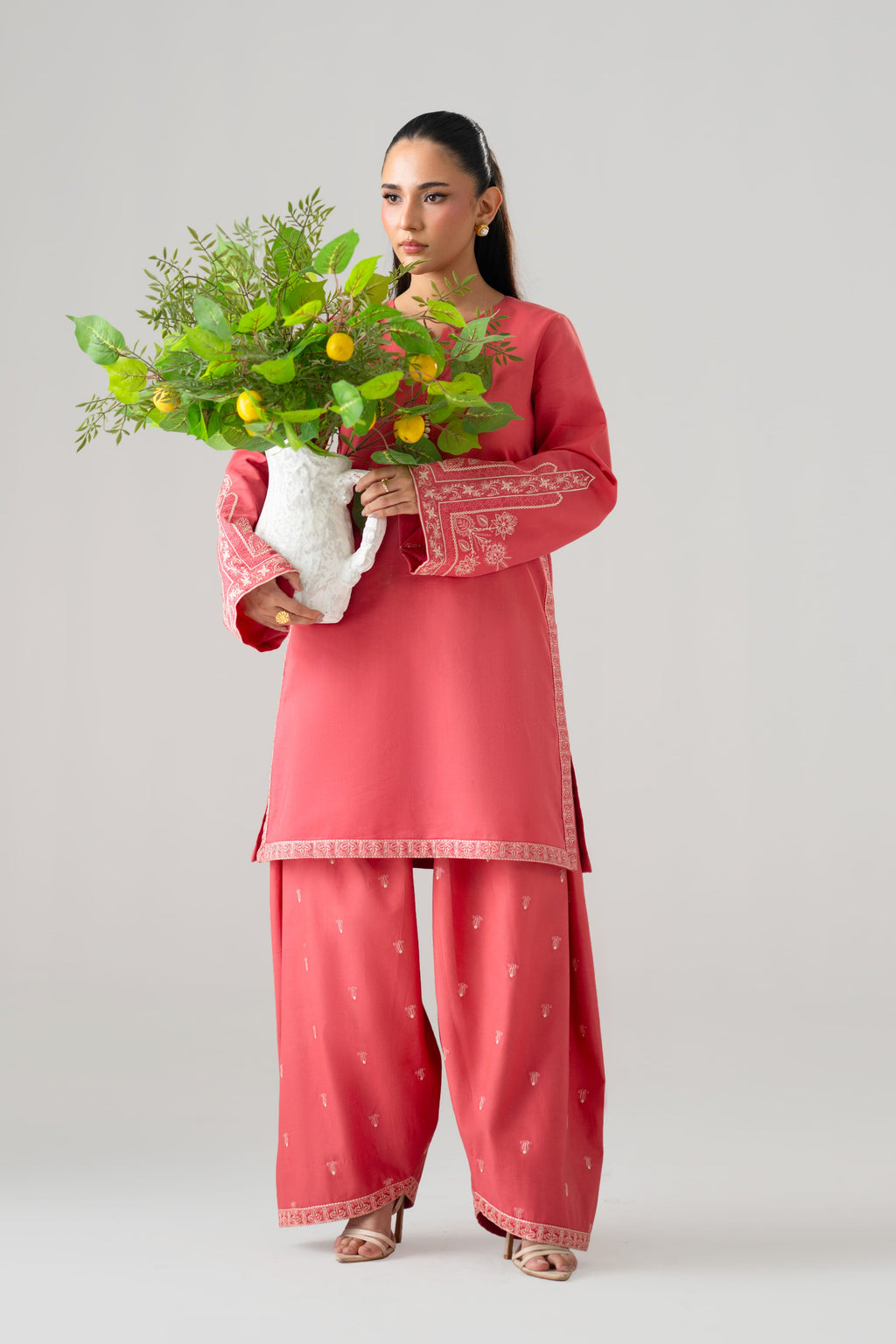 Amani Cotton Pakistani Summer Dresses - Akbar Aslam - 7