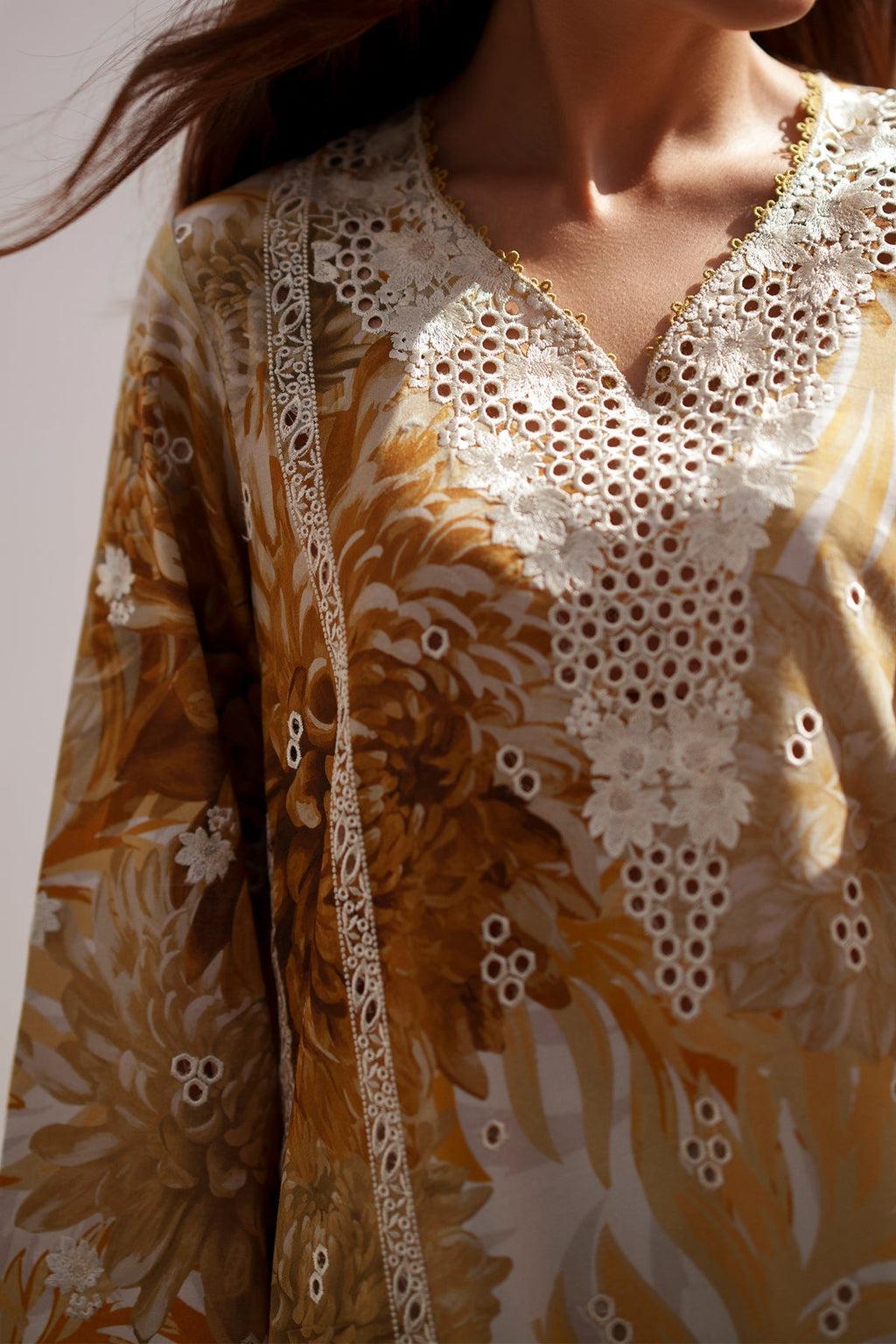 CALYRA Organza Pakistani Summer Dresses - Afrozeh - 3